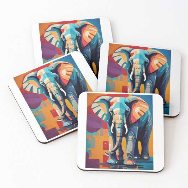 Item preview, Abstract Elephant Elegance designed and sold by Molly62.