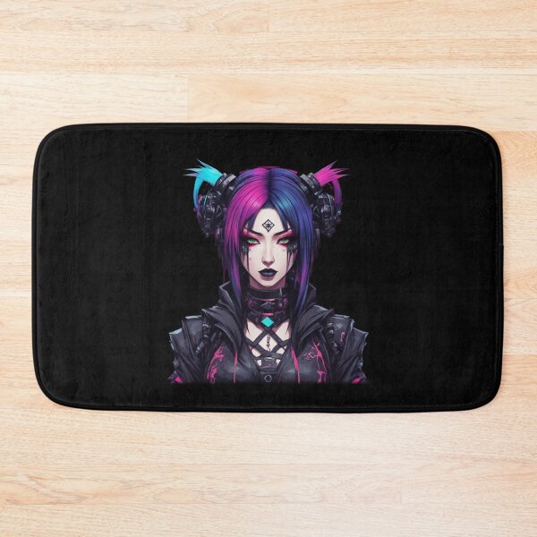 Item preview, Cyberpunk Street Girl, Logo Design  designed and sold by Burn-Ego.