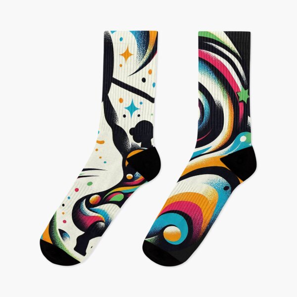 Item preview, Galactic Weight Lifter Lift: Cosmic Colours in Motion designed and sold by ArtComixHaven.