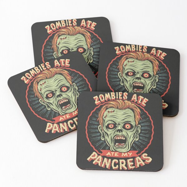 Item preview, Zombies ate my pancreas sticker, T1D Diabetic diabetes awareness, diabetes awareness gift sticker, funny Diabetic gift designed and sold by Footy Frenzy.