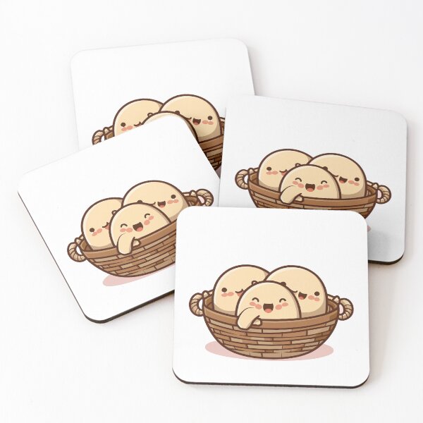Item preview, Cute kawaii dumplings designed and sold by KawaiiiHaven.