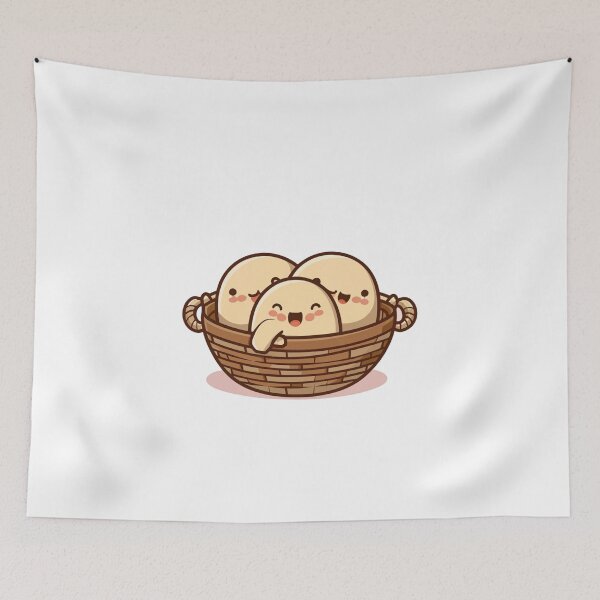Item preview, Cute kawaii dumplings designed and sold by KawaiiiHaven.