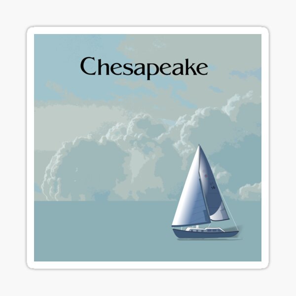 Item preview, Sailing on the Chesapeake Calm for the Moment designed and sold by Art in My Loft.