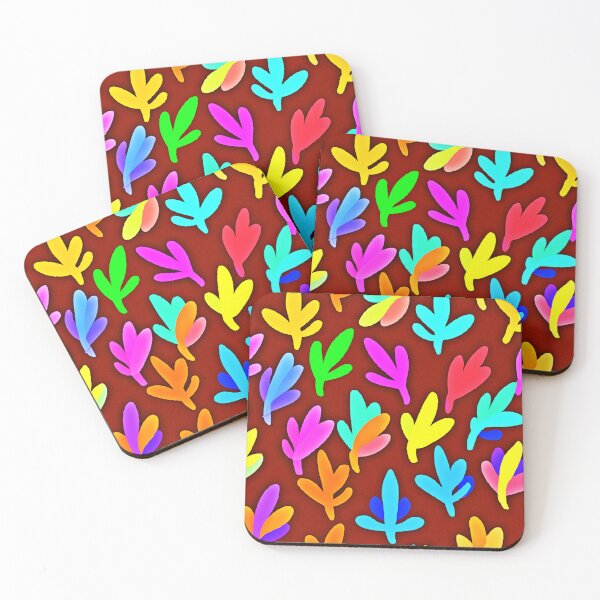 Item preview, Colorful Tree Leaves Dance Pattern designed and sold by Health And Fitness Posts e-Store.