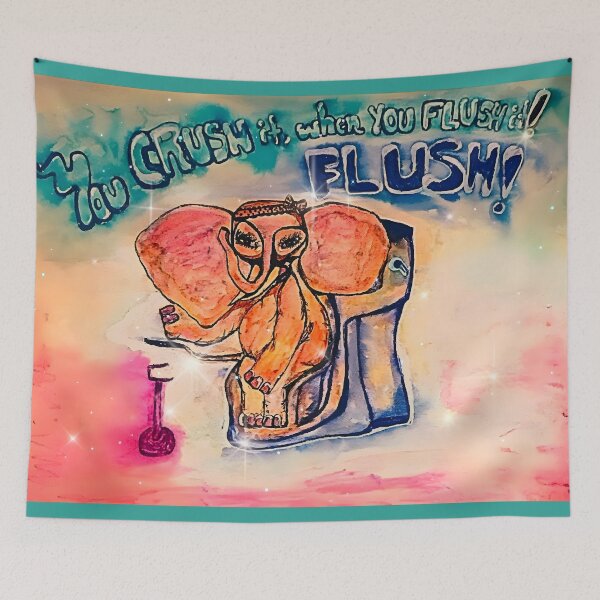 Item preview, FLUSH IT! designed and sold by HarmoniousViz.