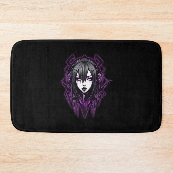 Item preview, Dark Cyberpunk, Goth Girl, Logo Design  designed and sold by Burn-Ego.