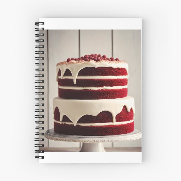 Item preview, Fruity Red Velvet Cake designed and sold by JoyPhotoArt.