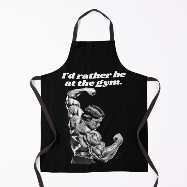 Item preview, I'd rather be at the gym. Arnold Schwarzenegger Fan art. designed and sold by HuzaifaNaveedh.