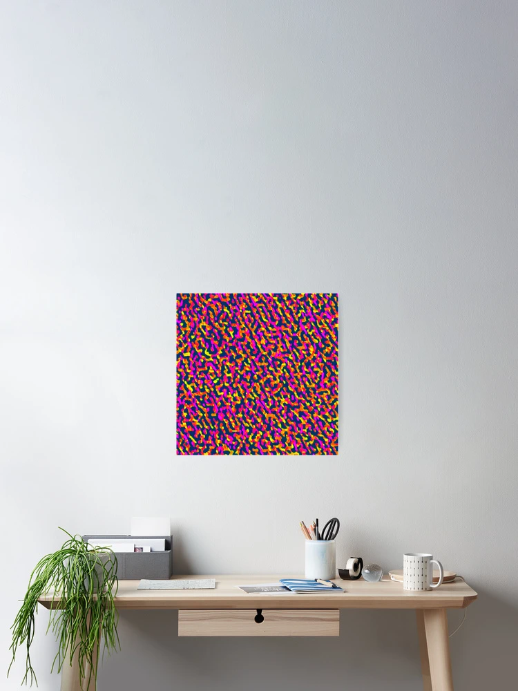 Thumbnail 2 of 3, Poster, Colorful Pattern designed and sold by Pattern-life-.