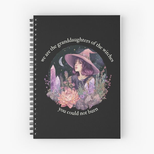 Item preview, We are the granddaughters of the witches you couldn't burn. I witch, moon, crystals, flora, fauna, fantasy, spirituality, esotericism designed and sold by VisionaryVortx.