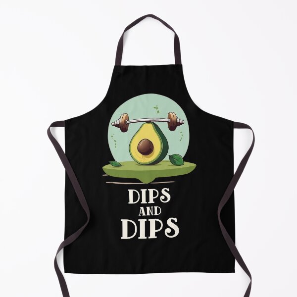 Item preview, Dips and Dips Avocado Gym TShirt designed and sold by LoganMason24.