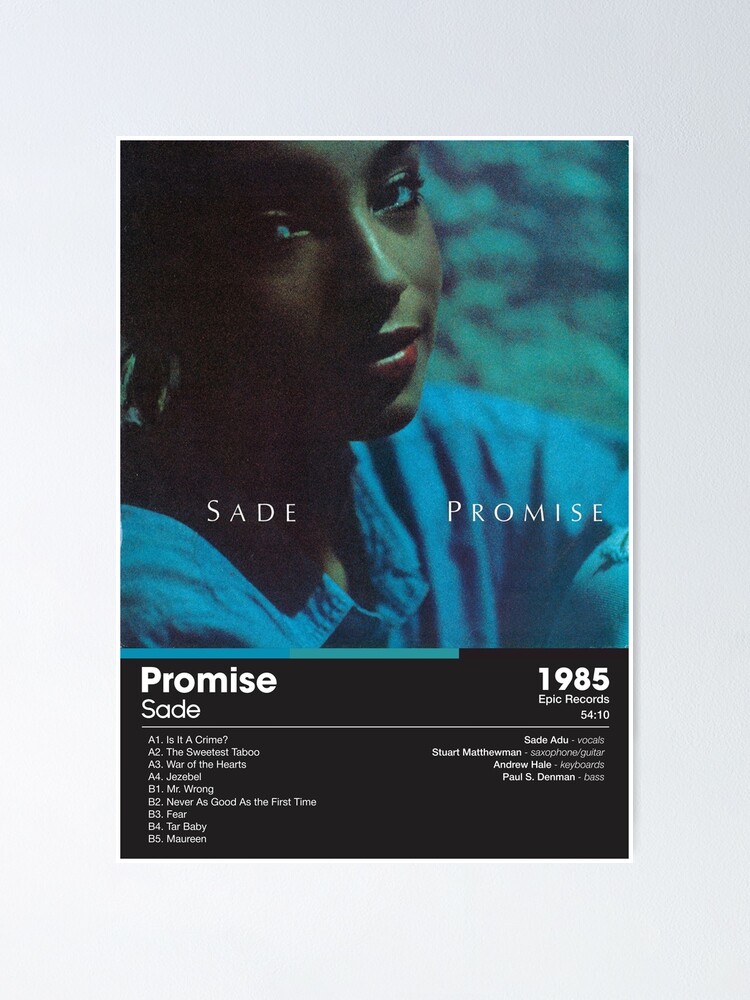 もらって嬉しい出産祝い Sade - (Dark) Card Album | Promise ミュージシャン