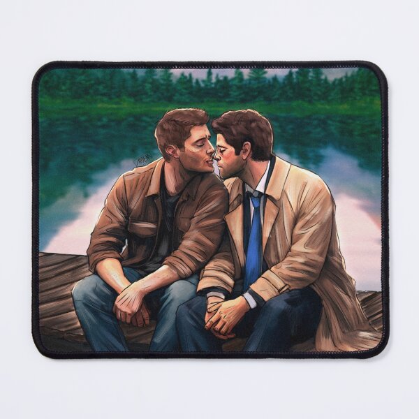 Item preview, Destiel kiss by the lake designed and sold by M-O-E-M.