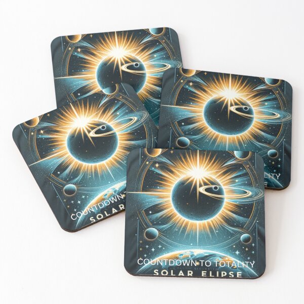 Item preview, Countdown to Totality Solar Eclipse designed and sold by nagol10h.