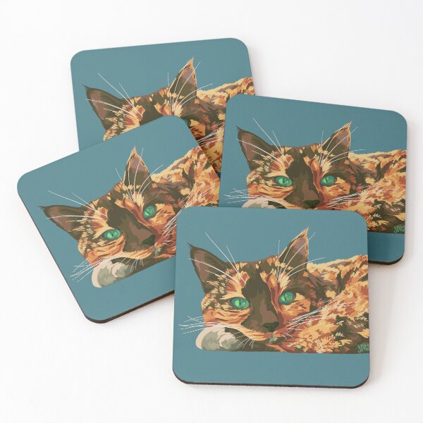 Item preview, Calico Resting on Paw II designed and sold by jastinamor.