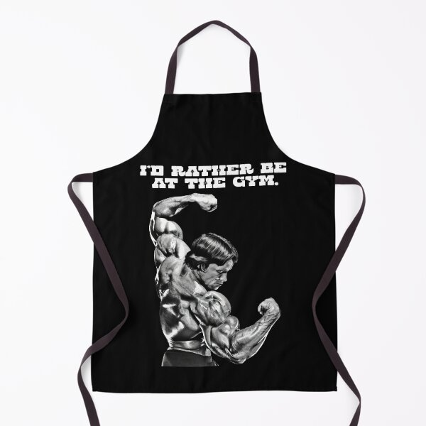 Item preview, I'd rather be at the gym. Arnold Schwarzenegger Fan art. designed and sold by HuzaifaNaveedh.