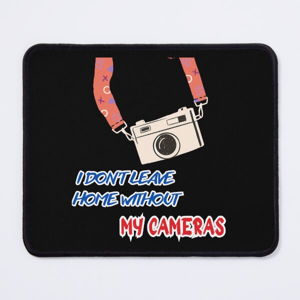 Artikelvorschau, Ich verlasse das Haus nicht ohne meine Kamera, lustiges Geschenk für einen Fotografen, Fotokünstler, entworfen und verkauft von GroonSpace.