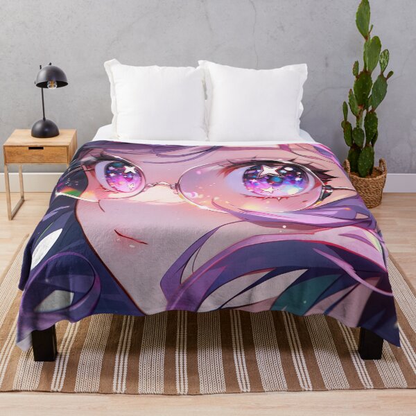 Item preview, Galaxy Starry Eyes Anime Girl designed and sold by bubblegoth.