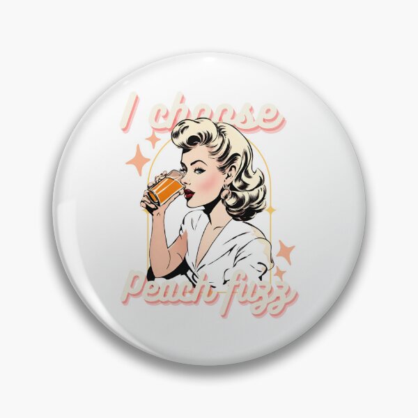 Item preview, I choose peach fuzz Retro 50s style  designed and sold by CyberArtistOne.