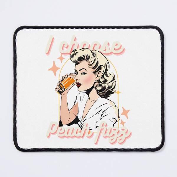 Item preview, I choose peach fuzz Retro 50s style  designed and sold by CyberArtistOne.