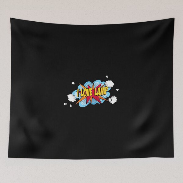 Item preview, I Love Lamp - Retro Anchorman Vibes designed and sold by SlickCity.