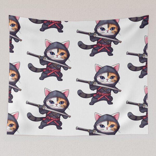 Item preview,  Cat assassin  designed and sold by sweetiejojo.
