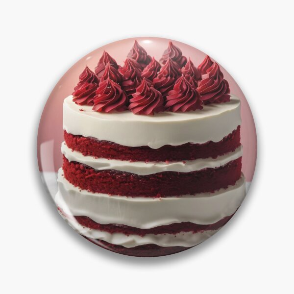 Item preview, Creamy Red Velvet Cake designed and sold by JoyPhotoArt.