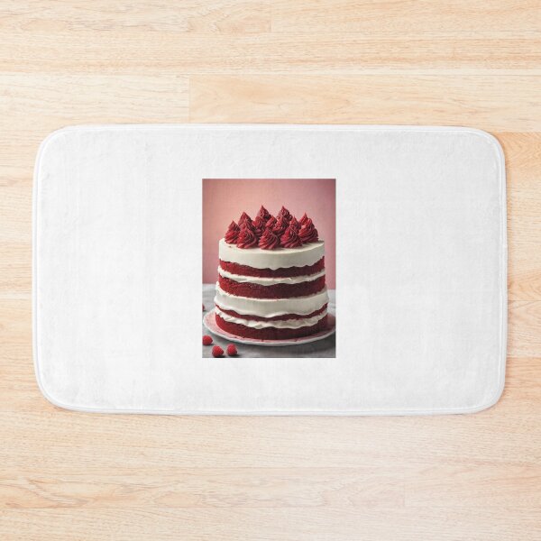 Item preview, Creamy Red Velvet Cake designed and sold by JoyPhotoArt.