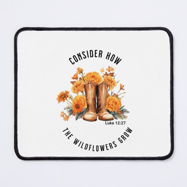 Item preview, Consider How The Wildflowers Grow designed and sold by TboneTreasures.