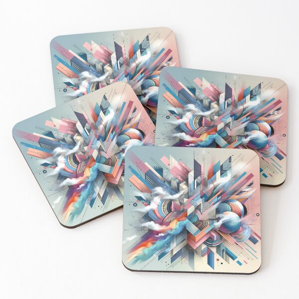 Item preview, Urban Pastel Geometry - Artistic Fusion designed and sold by Bottron9000.