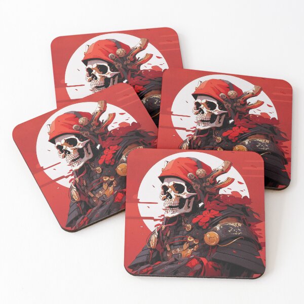 Item preview, Red Skeleton Warrior designed and sold by taoistviking.