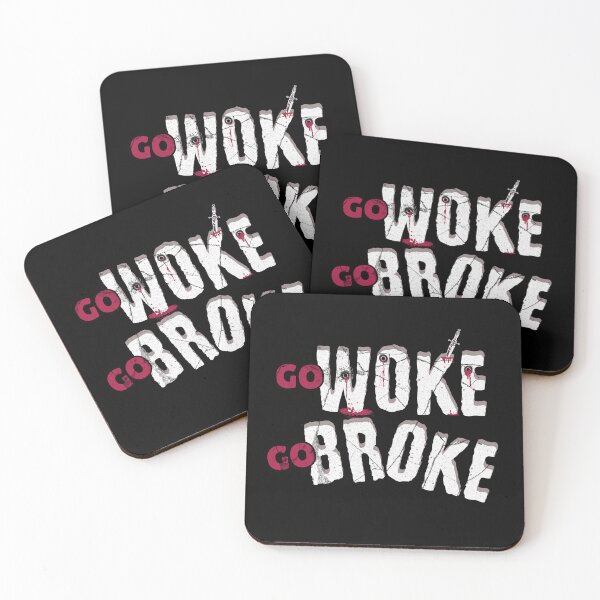 Item preview, Go Woke Go Broke (Anti-Woke) designed and sold by Sir Meow Meow.