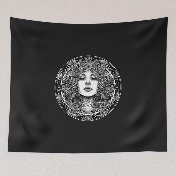Item preview, Illustration I Goddess, Female Primordial Power, Lilith, Woman, Gothic designed and sold by VisionaryVortx.