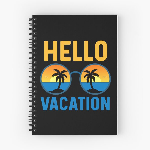 Item preview, Hello Vacation - Leisure Relaxation Leave designed and sold by Sunserize Designs.
