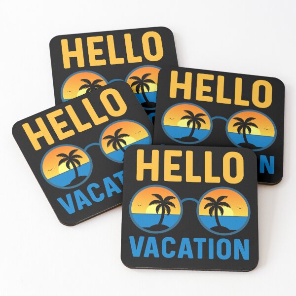 Item preview, Hello Vacation - Leisure Relaxation Leave designed and sold by Sunserize Designs.