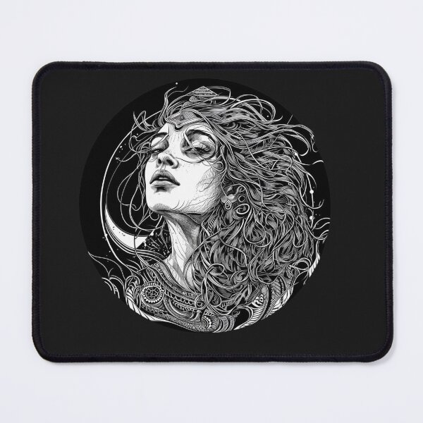 Item preview, Illustration I Goddess, Female Primordial Power, Lilith, Woman, Gothic designed and sold by VisionaryVortx.