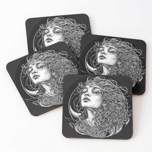 Item preview, Illustration I Goddess, Female Primordial Power, Lilith, Woman, Gothic designed and sold by VisionaryVortx.