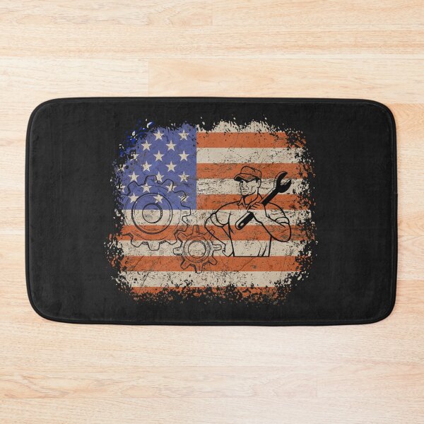 Item preview, Mechanic Flag American Patriotic Flag Car Mechanic USA Flag designed and sold by Isanoe.