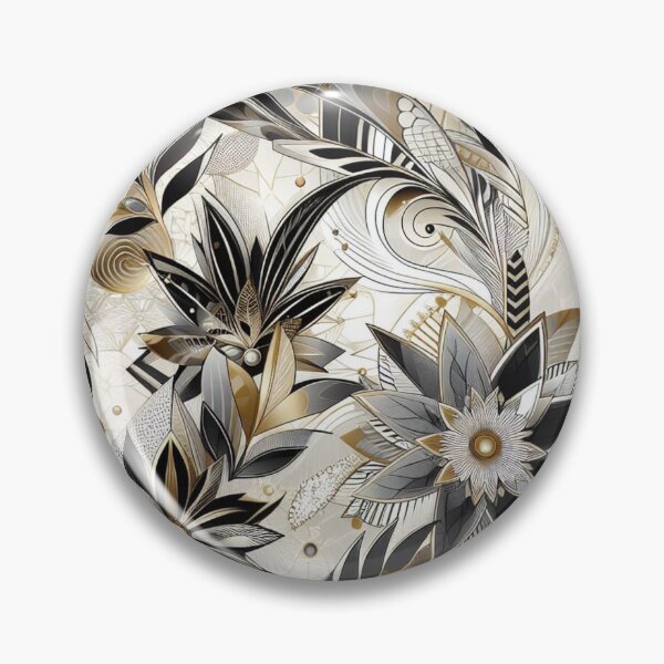 Item preview, floral high fashion pattern designed and sold by NostosArt.