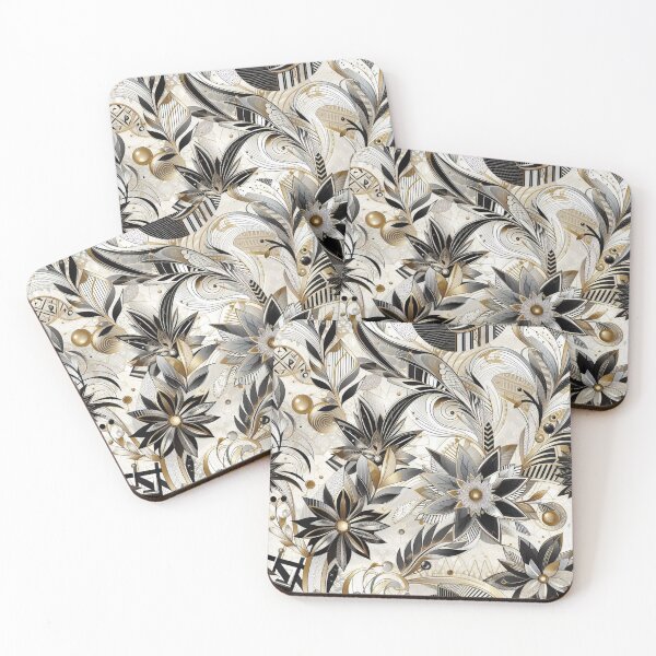 Item preview, floral high fashion pattern designed and sold by NostosArt.