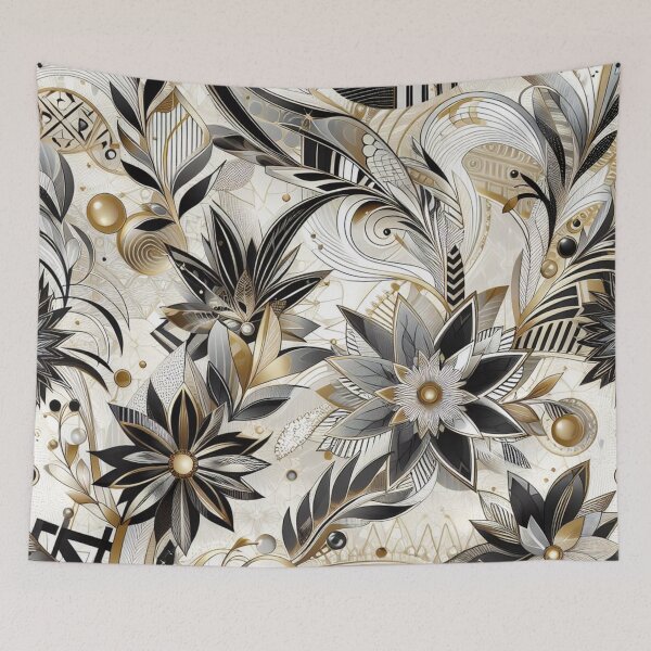 Item preview, floral high fashion pattern designed and sold by NostosArt.