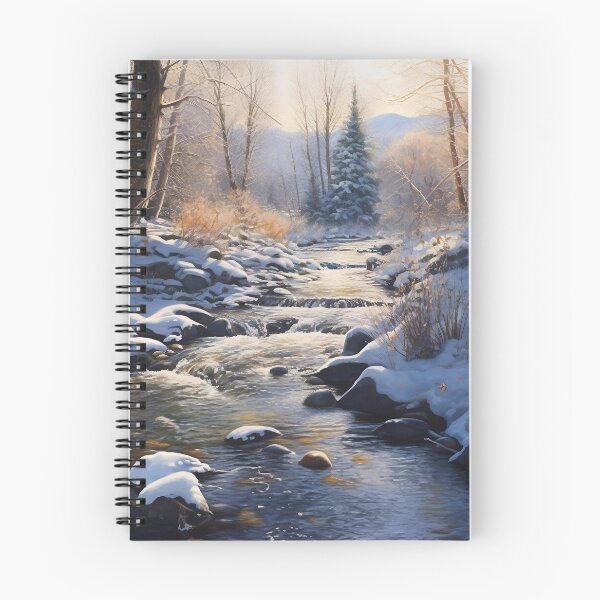 Item preview, Stream Running Through Thawing Snow designed and sold by dcrc.