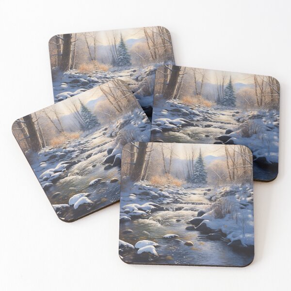 Item preview, Stream Running Through Thawing Snow designed and sold by dcrc.