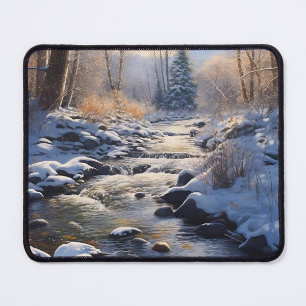 Item preview, Stream Running Through Thawing Snow designed and sold by dcrc.