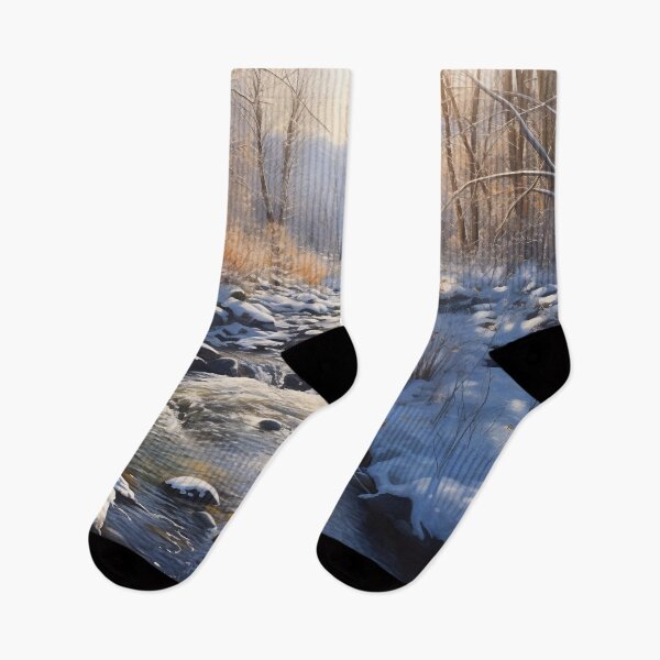Item preview, Stream Running Through Thawing Snow designed and sold by dcrc.