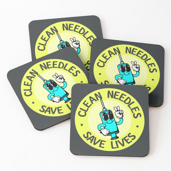 Item preview, Clean Needles Save Lives - Decriminalise Drugs designed and sold by Picket Club.