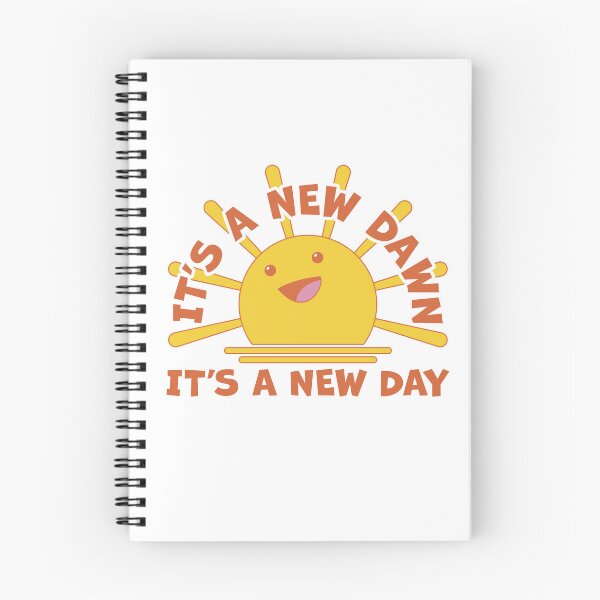 Item preview, A new dawn, a new day sunrise cartoon designed and sold by Phil Tessier Too.