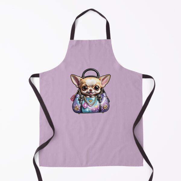 Artikelvorschau, Entzückender Chihuahua-Welpe in einer glitzernden Handtasche entworfen und verkauft von TechnoWhimsy.