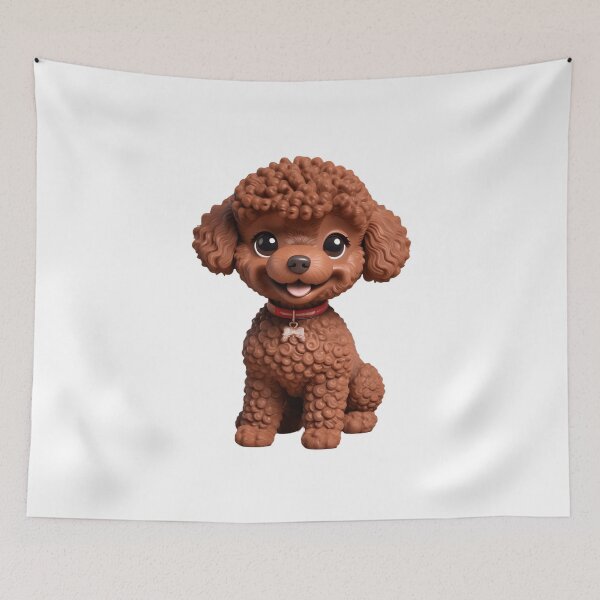 Item preview, poodle designed and sold by TzCo.