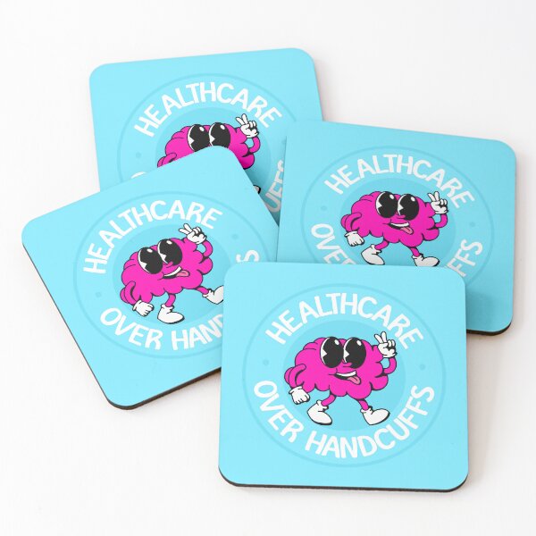 Item preview, Healthcare Over Handcuffs - Mental Health designed and sold by Picket Club.